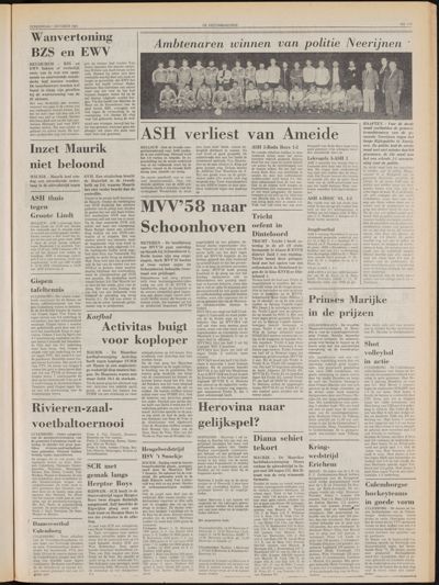 De Gecombineerde Zuid-Holland, 1 oktober 1981