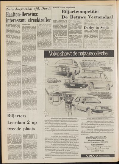 De Gecombineerde Zuid-Holland, 1 oktober 1981