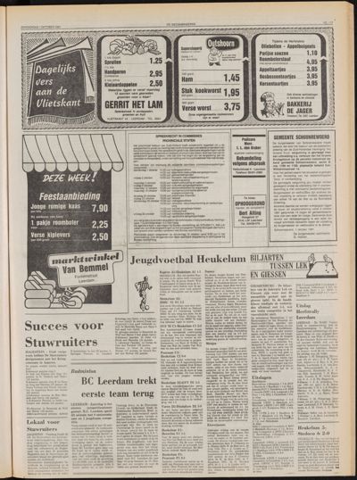 De Gecombineerde Zuid-Holland, 1 oktober 1981