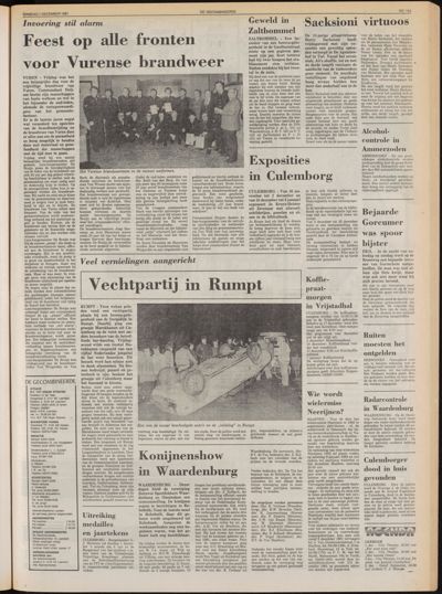 De Gecombineerde Zuid-Holland, 1 december 1981