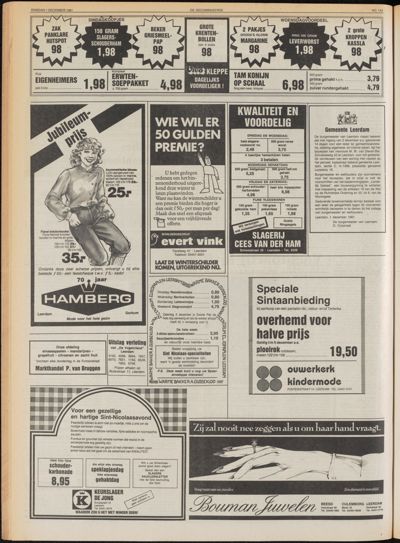 De Gecombineerde Zuid-Holland, 1 december 1981