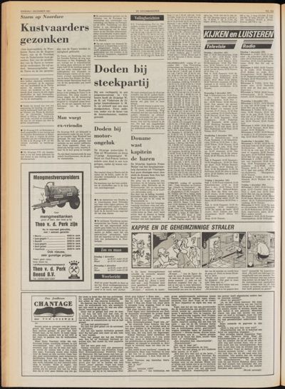 De Gecombineerde Zuid-Holland, 1 december 1981