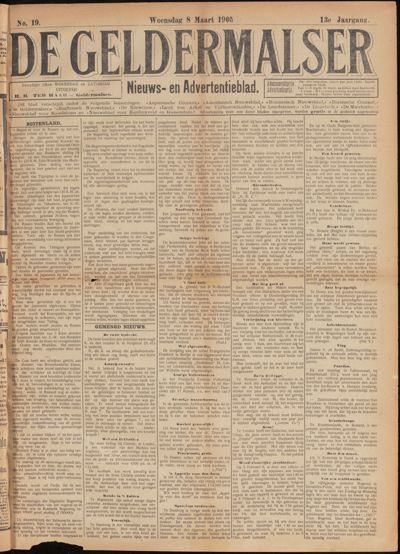 De Geldermalser, 8 maart 1905