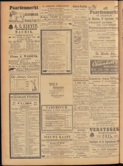 De Burensche Courant, 16 september 1903