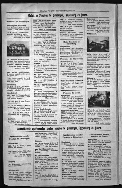 Pension- en Woningcourant, 10 augustus 1912 (nr. 7, jrg. 12)