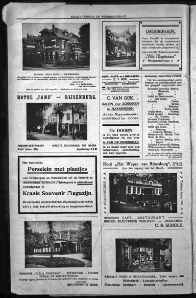 Pension- en Woningcourant, 10 augustus 1912 (nr. 7, jrg. 12)