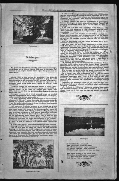 Pension- en Woningcourant, 1 augustus 1914 (nr. 8, jrg. 14)
