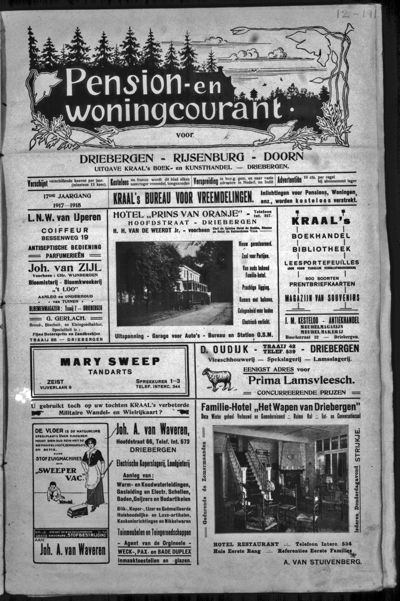 Pension- en Woningcourant, 1 mei 1918 (nr. 2, jrg. 18)