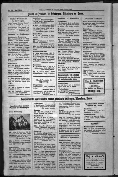 Pension- en Woningcourant, 1 mei 1918 (nr. 2, jrg. 18)