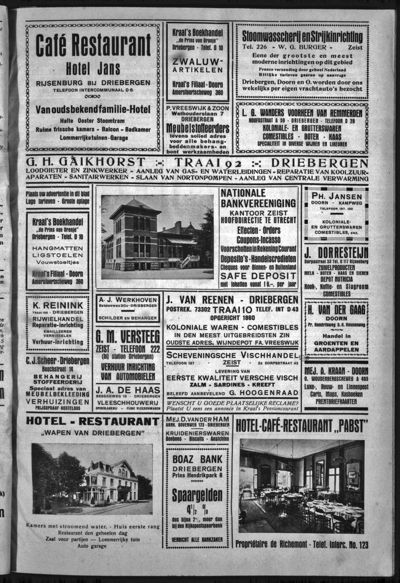 Pension- en Woningcourant, 10 augustus 1923 (nr. 9, jrg. 23)