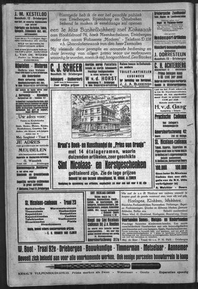 Pension- en Woningcourant, 1 december 1923 (nr. 14, jrg. 23)