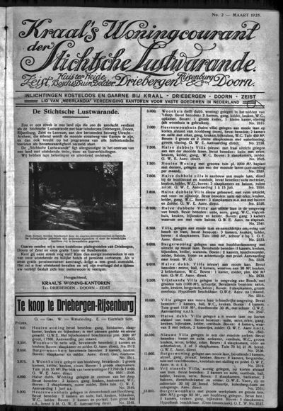 Pension- en Woningcourant, 1 maart 1925 (nr. 2, jrg. 25)