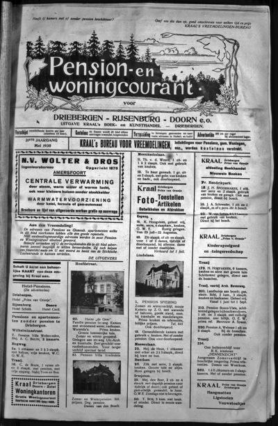 Pension- en Woningcourant, 1 mei 1930 (nr. 1, jrg. 31)